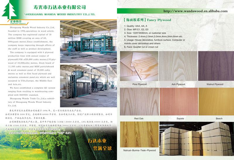 Fornitore cinese verificato - Shouguang Wanda Wood Co., Ltd.