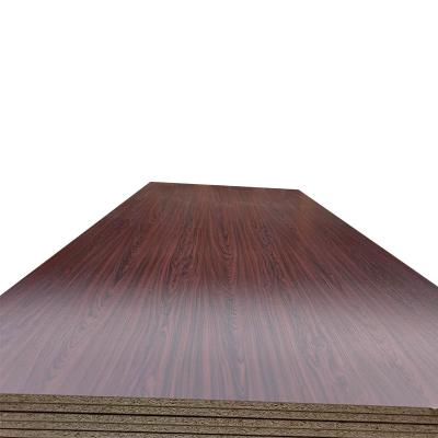 China China cheap 18mm veneer chipboard/melamine particle board for furniture house building for sale