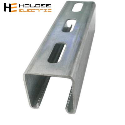 China High quality Hongyi corrosion resistance in the world aluminum alloy steel strut channel c channel iron sizes for sale