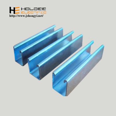 China Chinese steel suppliers supply HDG channel qatar unistrut price and c steel channel bezel for sale