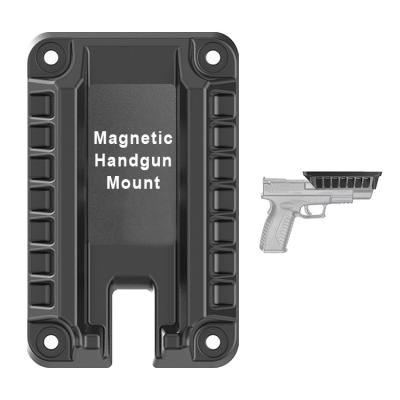 China Hot Sales ABS Anti-scratch Coating Gun Magnet Concealed Gun Magnet Mount,Tactical Vehicle Gun Magnetic Mount For Magnet Mount gun storage for sale