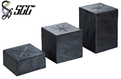 China Square Slate Frosted Cube Risers ,  Modern Style for Canteen / Dining Room for sale