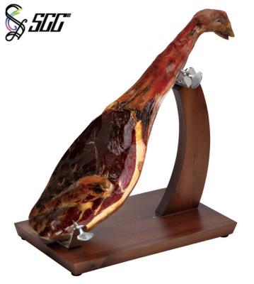 China Wooden Ham Display Stand Stainless Steel Tableware For Catering / Buffet for sale