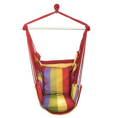 China Modern Stripe Fabric Hot Sale Hanging Swing Hammock Chair for sale