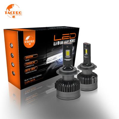 China High Power 150W 15000LM Q85 H1 H3 H4 H7 H11 9005 Car Headlights 12v Super Bright Automotive Led Headlight TACPRO LED 9006 High Quality for sale