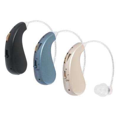 China American ABS BTE Factory Price Super Power Digital Hearing Aid For Severe Hearing Loss Patient for sale