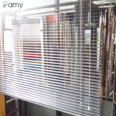 China iFamy Venetian Lamp Shades Aluminum Metal Slat Eco Wood Lampshade for sale