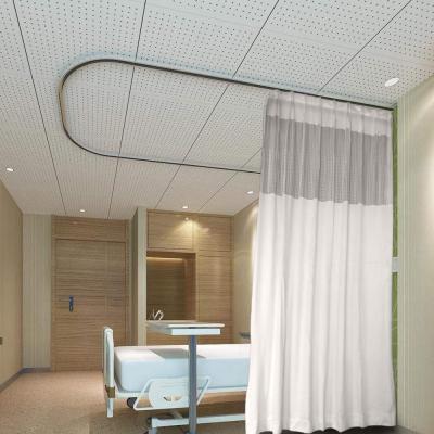 China Fire Retardant 100% Medical Blackout Polyester Partition Blackout Window Hospital Curtain for sale