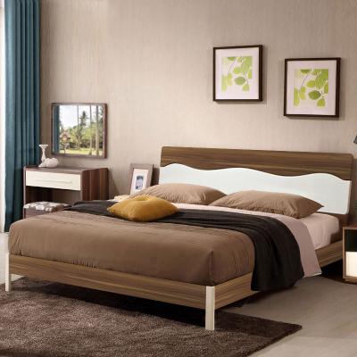 China Eco-friendly Cheap Modern MDF Bedroom Sets Luxury King Size Bed Set For Apartment Furniture for sale