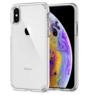 China Crystal Clear Factory Supply Clear TPU Soft Mobile Case For iPhone X/Xs/Xs Max for sale