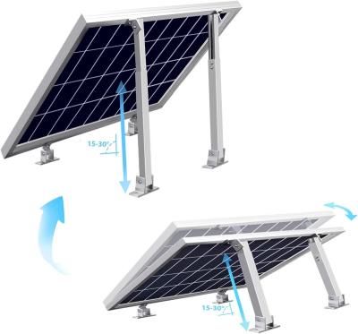 China Quick Installation PV Mount Double Axle Frames Bolts Getting Installed Roof Top Solar Panels Mounting Structure for sale