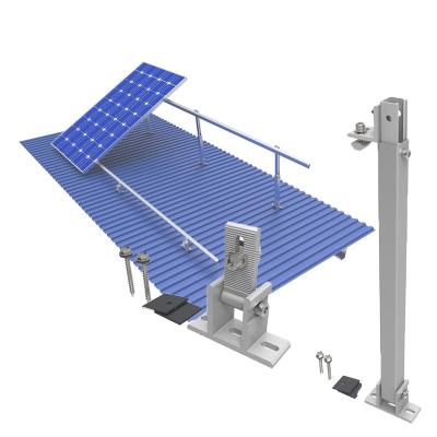 China Balkon Quick Installation Halterung PV Mounting Panels Solar System Energy Installation Cost Photovoltaic Panel Support for sale