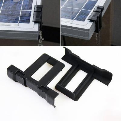 China Wholesale PV Solar Panel Installation Module Panel Accessories PV Solar Water Guide Clip Solar Panel Water Guide Dust Water Guide Drainage Clip for sale