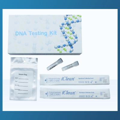 China Haupt-DNA-Test-Kit With Buccal Swab Medical DNA-Sammlung Kit Genetic Test zu verkaufen