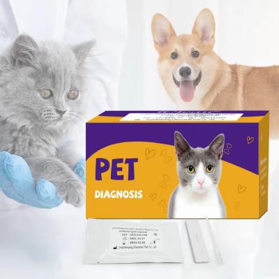 China Feline Coronavirus Antibody (FCV-Ab) Detection Kit (Colloidal Gold Method) Te koop