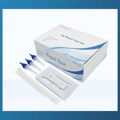 China HCY Antigen Detection Kit Supplier 15 Minutes Covid Rapid Detection Te koop