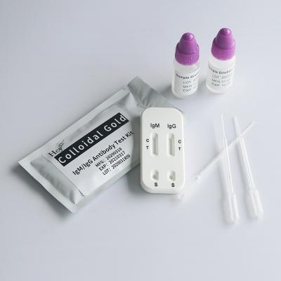 China Prueba de diagnóstico rápida nasofaríngea orofaríngea Kit Sampling Swab en venta