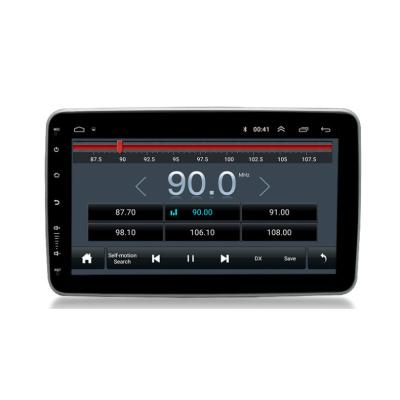 China 360 Rotatable Gps Universal Car DVD Player 1din GPS Radio Stereo Navigation 10.1 Inch Rotating Screen Android Car for sale