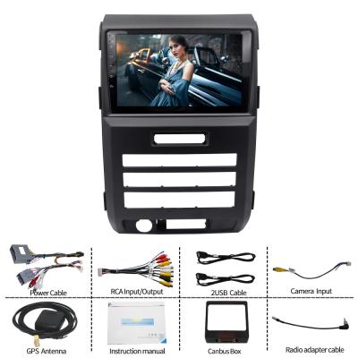 China Android F150 SVT RAPTOR GPS 9inch Core 8 DSP Car Radio Carplay Touch Screen Multimedia Player Car Stereo GPS For Ford F150 SVT RAPTOR for sale