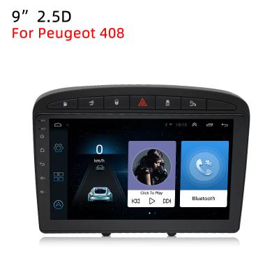 China 9 inch touch screen car video GPS media player for Peugeot 308 408 gps android navigation dvd stereo multimedia car radio system for sale