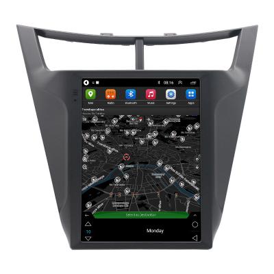 China GPS 9.7inch Tesla Style Sailing Touch Screen Android Car Radio Multimedia System Vertical GPS Stereo For Chevrolet Sail 3 Android for sale