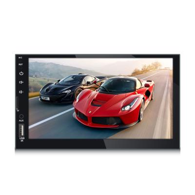 China Stereo 7 Inch FM Radio Wince Video Mirror Link TF Camera TF Touch Screen Multimedia HD DVD Player AUX Stereo 2. rear universal car mp5 for sale