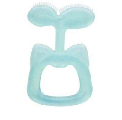 China BPA Free Baby Silicone Teether Food Grade BPA Free Infant Soft Teether for sale