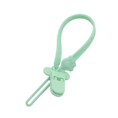 China Tool Silicone Rope With Loop Baby Anti-lost String For Nipple Multifunctional Infant Safety for sale