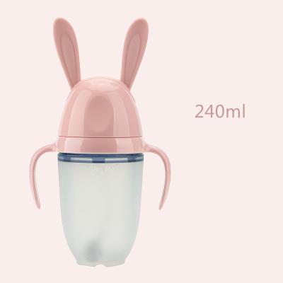 China Infant BPA Free Silicone Biberon Baby Bottle Toddler BPA Free Food Grade Care Bottle Low MOQ for sale