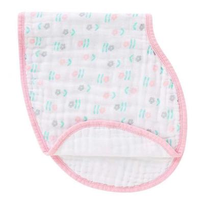 China BPA Free Newborn Baby Bib 100% Cotton Organic Baby Burp Fabrics For Gift Boys And Girls Suite for sale