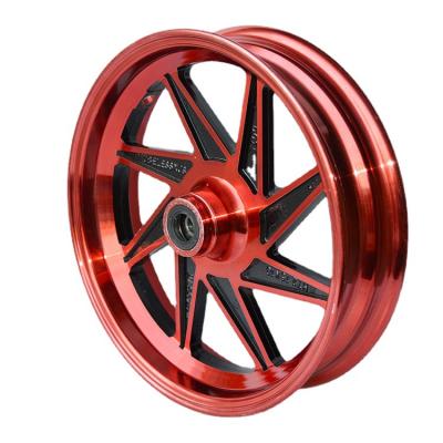 China Aluminum Alloy Motorcycle Aluminum Alloy Front Rear Wheel Edges Motorcycle Electric Wheels for sale