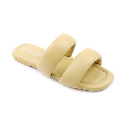 China CUSHIONING top selling women's sandals exy flat heel women's slippers new high quality comfortable anti-skid ladies shoes for sale