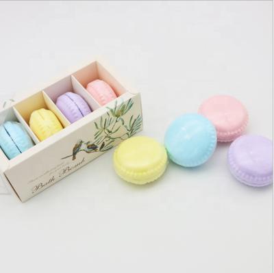 China Wholesale Natural Essential Oil Bath Gift Set Salts Mini Bath Bombs Bath Bombs Gift Set Organic Natural Macaroon Macaroon Bath Bombs for sale