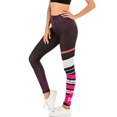 China OEM Breathable Custom Gym Fitness Leggings Yoga Pants Workout Sport Yoga Quick Drying Gaiters For Women for sale