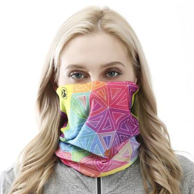 China Eco-Friendly Recyclable Colorful Headwear Headwear Balaclava Winter Tube Scarf Seamless Bandana Polishes For Woman for sale