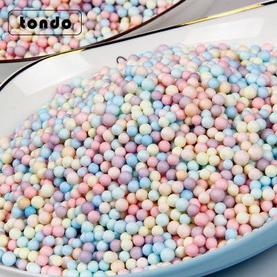 China Carnival Party Decoration Tondo Foam Balls Craft Bubble Ball Gift Box DIY Small Foam Filler Tiny Balls For Gift Box Decoration for sale