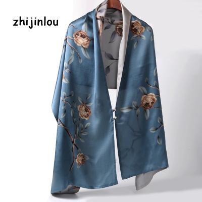 China Zhijinlou New Design 100% Silk Scarves For Women for sale