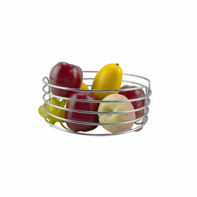 China Modern Sustainable Metal Fruit Basket Fruit Bowl, Wire Storage Basket for Fruits, Vegetables, Bread, Snacks, Potpourri for sale