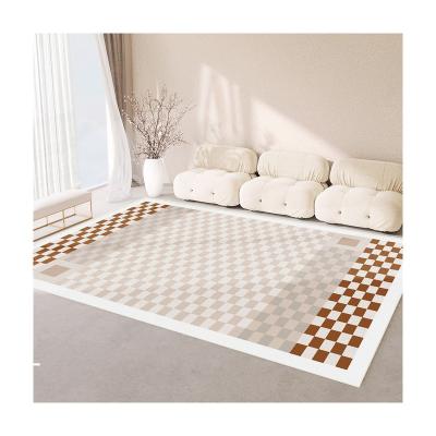 China Customized Carpet Machine Washable Carpet Manufacturer Modern Style Machine Made Washable Rug Area Rug For Living Room for sale