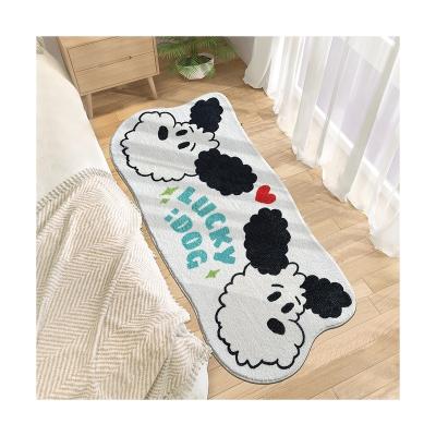 China Factory Wholesale Child Bedside Floor Washable Carpet Cute Animal Design High Export Quality Kids Blanket For Bedroom for sale