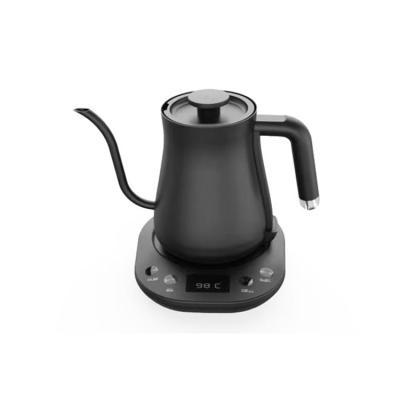 China 360 Degree Digital Control Automatch Tea Maker Coffee Maker Mini Electric Kettle Rotating Low Electric Kettle for sale