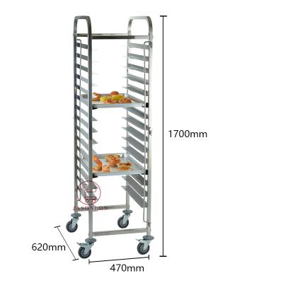 China Commercial Hotel Tray Baking Trolley For Bakeries Cooling Rack Trolley Bakery Rack Ovens for sale