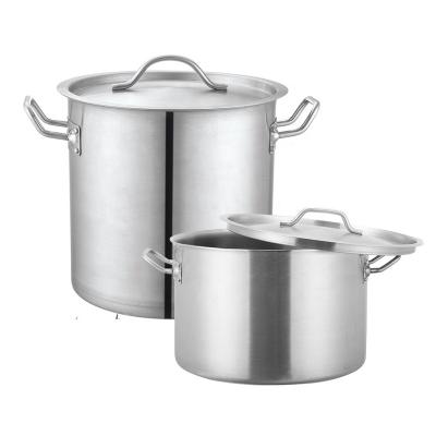 China Hotel body 03 high style 320*320 pot sets cookware stainless steel cooking pots for restaurant for sale