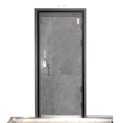 China High Quality Unique House Anti-Theft Warranted Head Modern Exterior Steel Front Security Door for sale