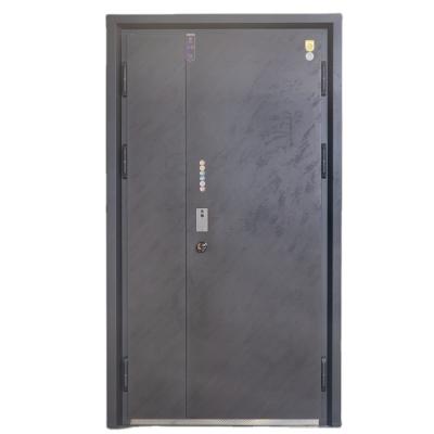 China Anti-theft steel doors made in porcelain door elegant design outside entance cold rolled security door for sale