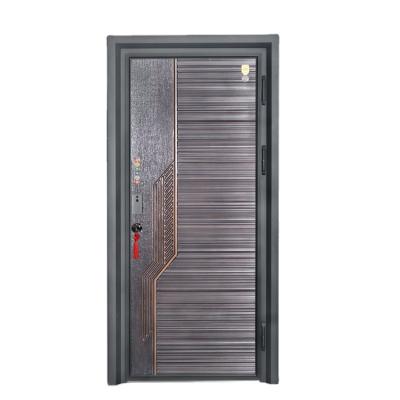 China Weatherproof Cast Aluminum High End Commercial Carved Entry Armored Doors for sale