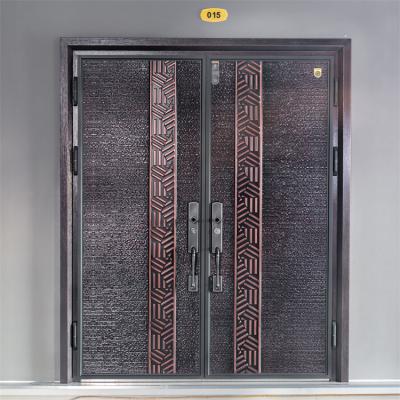 China Zambia Waterproof Standard Security Explosion Proof High Quality Steel Door for sale