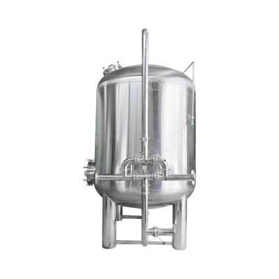 China 304 Stainless Steel Water Treatment Equipment Mechanical Filter Quartz Sand Filter for sale