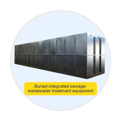 China Buried Integrated Water Treatment Equipment Chemical Plant Domestic Buried Sewage Treatment Equipment for sale