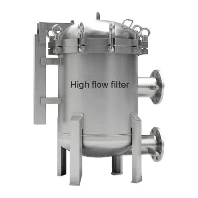 China Large Flow Multi-Bag Filter Wine Food Beverage Dairy Food Grade Stainless Steel Filter for sale